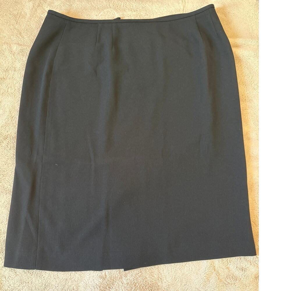 Preston & York Black Pencil Skirt Size 18